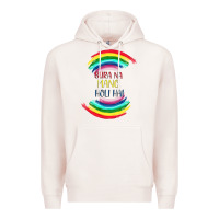 Pale Pink BURA NA MANO HOLI HAI Premium Hoodie - Bettercallsaul
