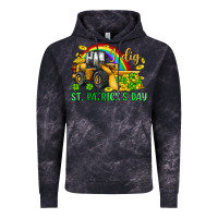 Cloud Black i dig st patrick s day bulldozer Vintage Hoodie - JahusDesignShop