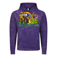 Cloud Purple i dig st patrick s day bulldozer Vintage Hoodie - JahusDesignShop