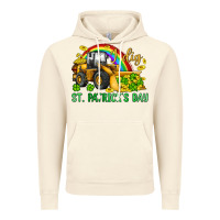 Vintage Artic i dig st patrick s day bulldozer Vintage Hoodie - JahusDesignShop