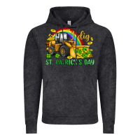 I Dig St Patrick S Day Bulldozer Vintage Hoodie | Teevron