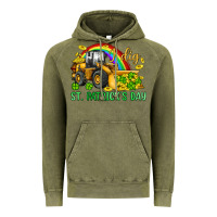 Vintage Olive i dig st patrick s day bulldozer Vintage Hoodie - JahusDesignShop