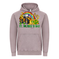 Vintage Zinc i dig st patrick s day bulldozer Vintage Hoodie - JahusDesignShop