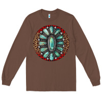 Chestnut turquoise gemstone christmas ornament Long Sleeve Tee - Jasminsmagicworld