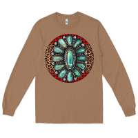 Toasted Coconut turquoise gemstone christmas ornament Long Sleeve Tee - Jasminsmagicworld