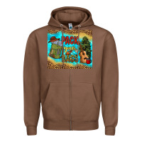 Chestnut pack your bags Zipper Hoodie - NancyCooperArtShop