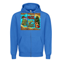 True Royal pack your bags Zipper Hoodie - NancyCooperArtShop