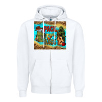 White pack your bags Zipper Hoodie - NancyCooperArtShop