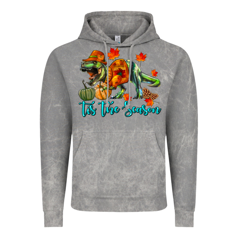 T- Rex Tis The Season Vintage Hoodie by RanaPortraitStore | Teevron