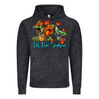 Vintage Black T- Rex Tis The Season Vintage Hoodie - RanaPortraitStore