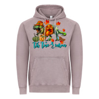 Vintage Zinc T- Rex Tis The Season Vintage Hoodie - RanaPortraitStore