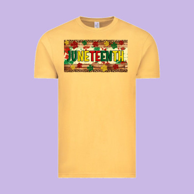 Juneteenth Licence Plate Template Vintage Tee Designed By Artiststas