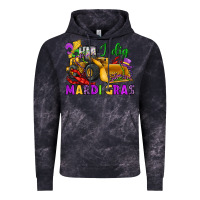 Cloud Black i dig mardi gras bulldozer Vintage Hoodie - JahusDesignShop