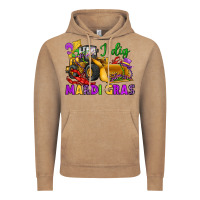 Vintage Coffee i dig mardi gras bulldozer Vintage Hoodie - JahusDesignShop
