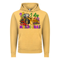 Vintage Mustard i dig mardi gras bulldozer Vintage Hoodie - JahusDesignShop