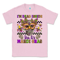 Bubblegum Pink i'm dead inside but it's mardi gras Classic Tee - Jasminsmagicworld