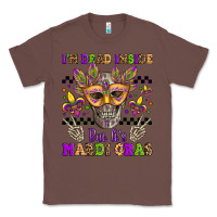 Chestnut i'm dead inside but it's mardi gras Classic Tee - Jasminsmagicworld