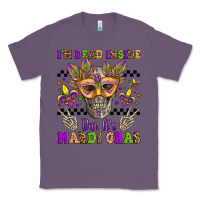 Lavender i'm dead inside but it's mardi gras Classic Tee - Jasminsmagicworld