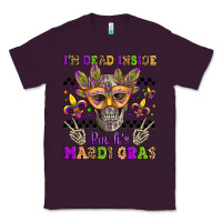 Plum i'm dead inside but it's mardi gras Classic Tee - Jasminsmagicworld