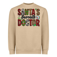 Mushroom santa's favorite doctor Heavyweight Sweatshirt - Jasminsmagicworld