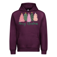 Merry Christmas Trees Urban Hoodie | Teevron