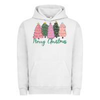 Pigment Lunar Rock merry christmas trees Urban Hoodie - CowGirlArtShop