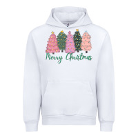 White merry christmas trees Urban Hoodie - CowGirlArtShop