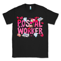 Black Postal Worker Classic Tee - CowhideDigitalArt