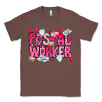 Chestnut Postal Worker Classic Tee - CowhideDigitalArt