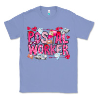 Colony Blue Postal Worker Classic Tee - CowhideDigitalArt