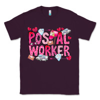 Plum Postal Worker Classic Tee - CowhideDigitalArt