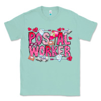 Seafoam Postal Worker Classic Tee - CowhideDigitalArt
