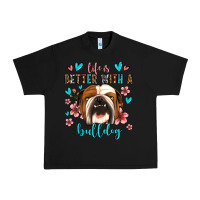 Black life is better with a bulldog Urban Heavy Tee - Jasminsmagicworld