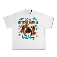 Lunar Rock life is better with a bulldog Urban Heavy Tee - Jasminsmagicworld