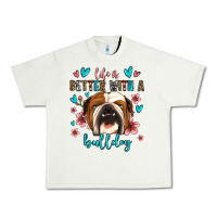 Pistachio life is better with a bulldog Urban Heavy Tee - Jasminsmagicworld
