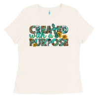 Bone created with a purpose Ladies Tee - texasbilliewilder