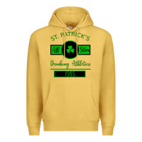 Antique Gold Drinking Athletics Premium Hoodie - Bettercallsaul