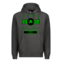 Charcoal Heather Drinking Athletics Premium Hoodie - Bettercallsaul