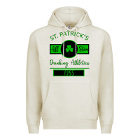 Oatmeal Heather Drinking Athletics Premium Hoodie - Bettercallsaul