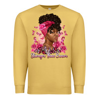 Antique Gold stronger than cancer Premium Sweatshirt - Artiststas