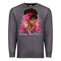 Charcoal Heather stronger than cancer Premium Sweatshirt - Artiststas