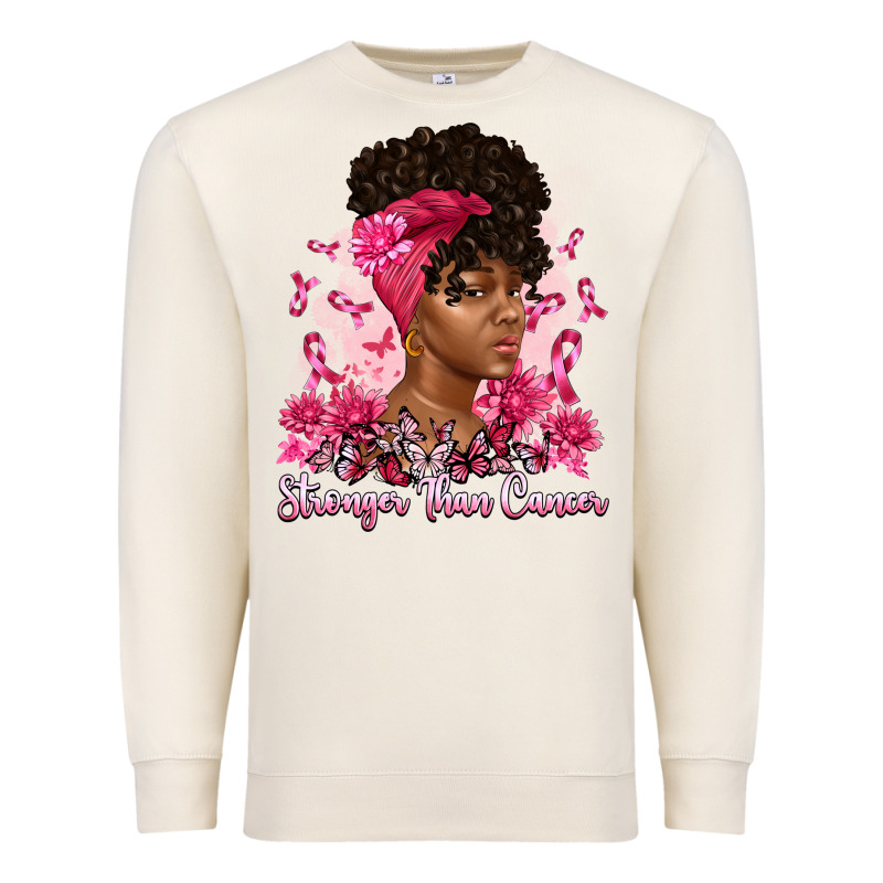 Stronger Than Cancer Premium Sweatshirt by Artiststas | Teevron