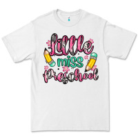 White little miss preschool Premium Tee - Zillion Design Studio
