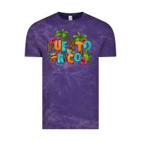 Cloud Purple puerto rico Vintage Tee - AdoDesignShop