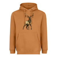 Meerkat elk deer Heavyweight Hoodie - LillyAllenDesigns