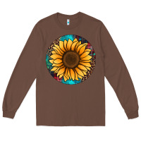 Chestnut sunflower christmas ornament Long Sleeve Tee - Jasminsmagicworld