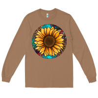 Toasted Coconut sunflower christmas ornament Long Sleeve Tee - Jasminsmagicworld
