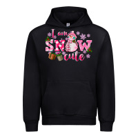 Black i am snow cute Urban Hoodie - CowGirlArtShop