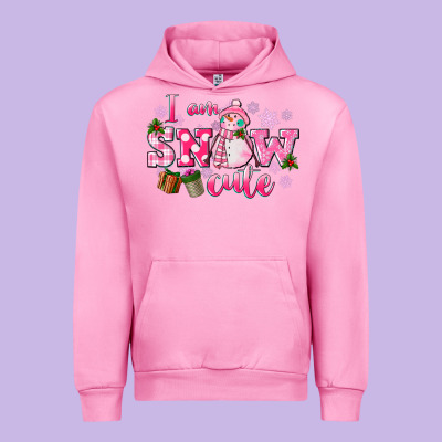 I Am Snow Cute Urban Hoodie Designed By Cowgirlartshop