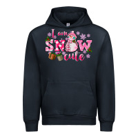 Navy i am snow cute Urban Hoodie - CowGirlArtShop
